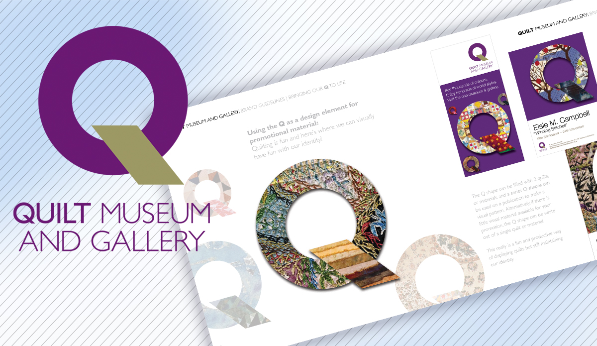 National Quilt Museum brand design