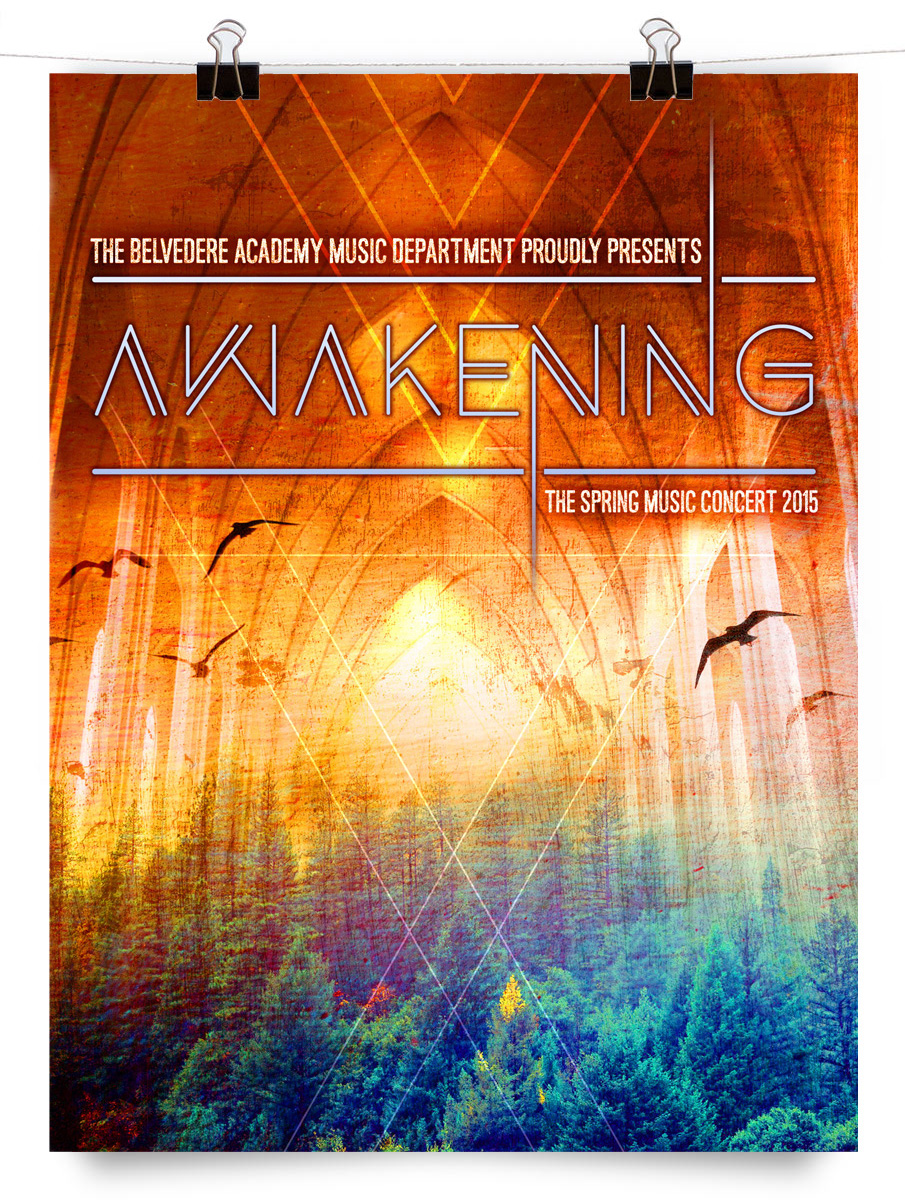 Awakenings production poster design