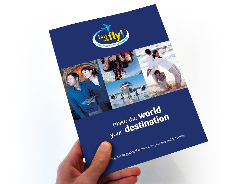 Buy and Fly! Brochure cover