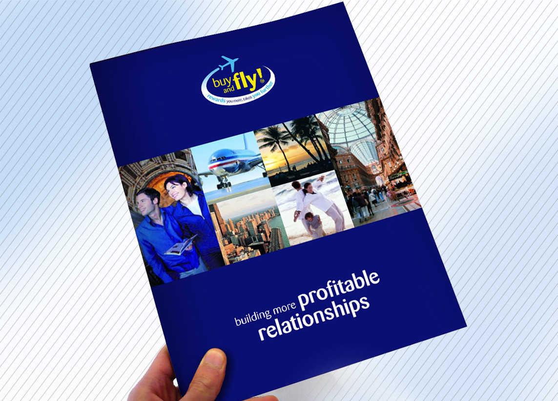 Buy and Fly! corporate brochure cover