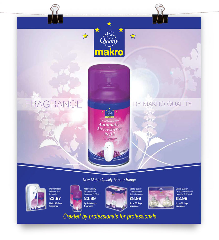Design for Macro advertising