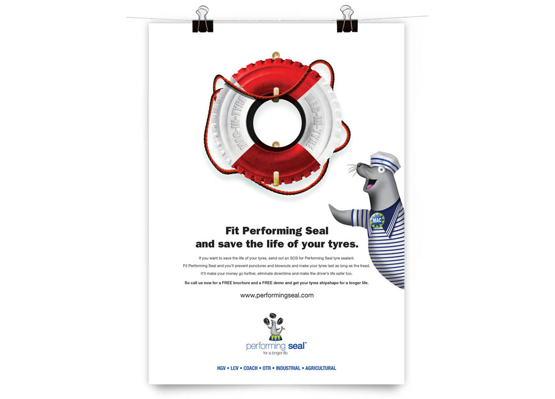 Advertising campaign for Performing Seal